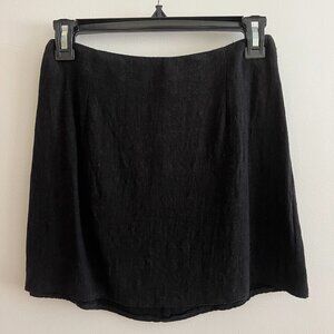 Princess Polly Selby Mini Skirt (Black)